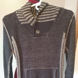 Shawl collar sweater